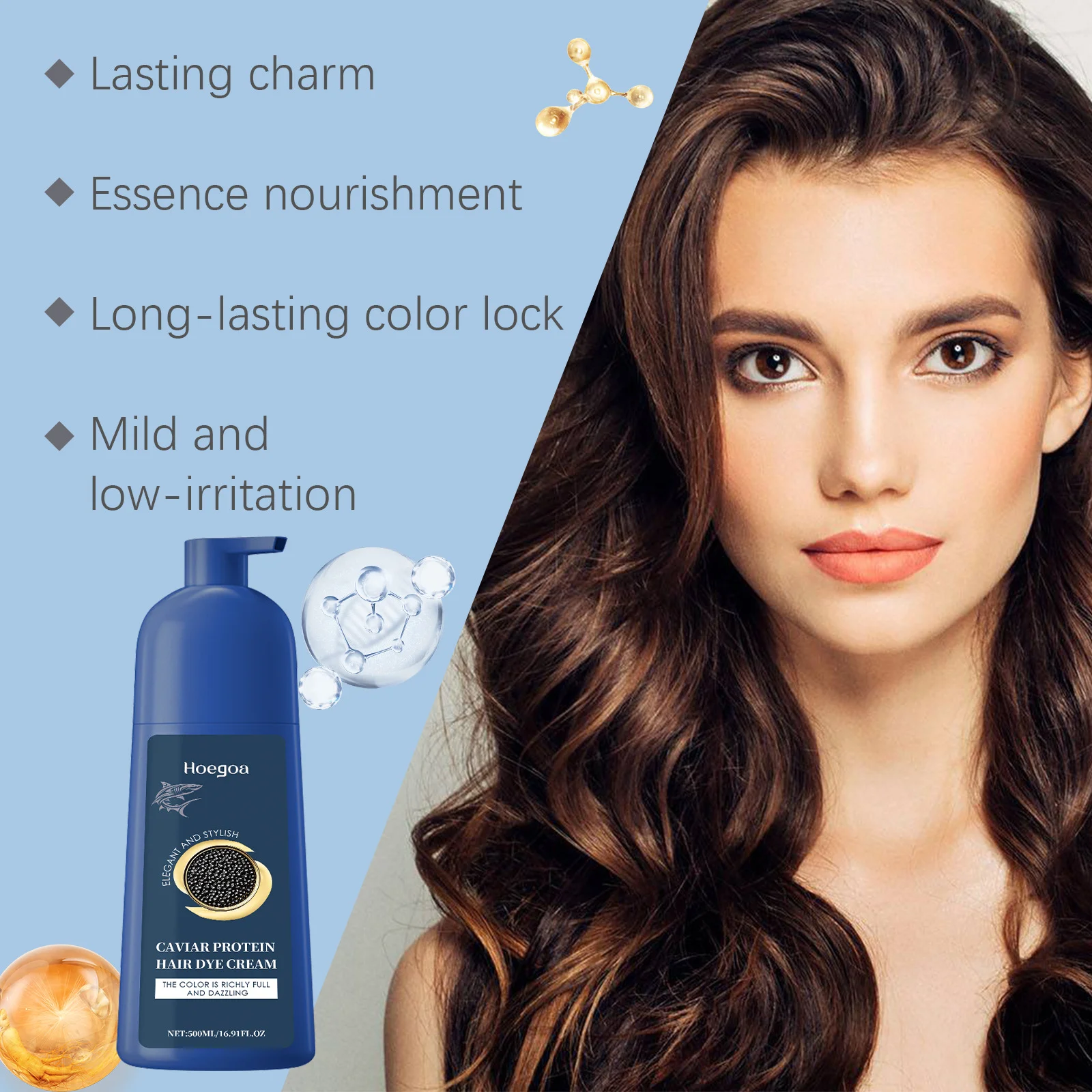 Caviar Hair Dye Cream Change Hair Color Long Lasting Black Brown Repair Gray Hair Safety Nourishing Permanent Hair Coloring Wax 17 S7a721f4dedee4e1db5b1e3b57941bf89N
