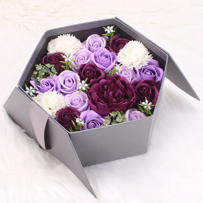 Luxury Beautiful Flora Scented Roses/Carnation Flower Bath Soap,Essential Oil Gift Box for Birthday/Valentine's Day/Mother's Day
Luxury Beautiful Flora Scented Roses/Carnation Flower Bath Soap,Essential Oil Gift Box for Birthday/Valentine's Day/Mother's Day