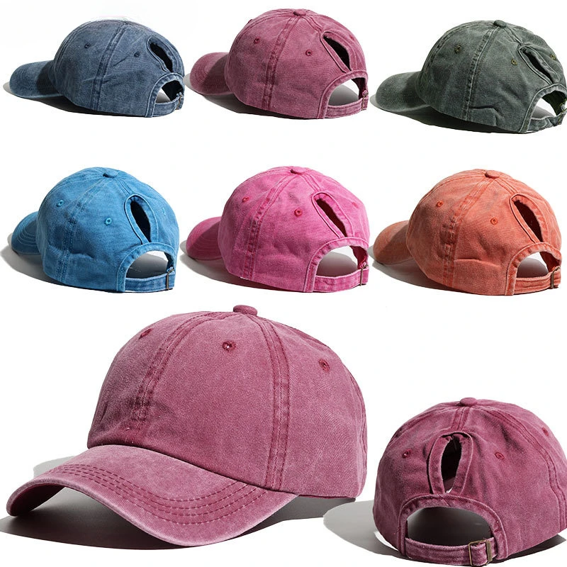 Distressed Women Ponytail Baseball Cap Outdoor Sports Hats Retro Summer Denim Hunting Sunhat Washed Sun Hat with Ponytail Hole
Distressed Women Ponytail Baseball Cap Outdoor Sports Hats Retro Summer Denim Hunting Sunhat Washed Sun Hat with Ponytail Hole