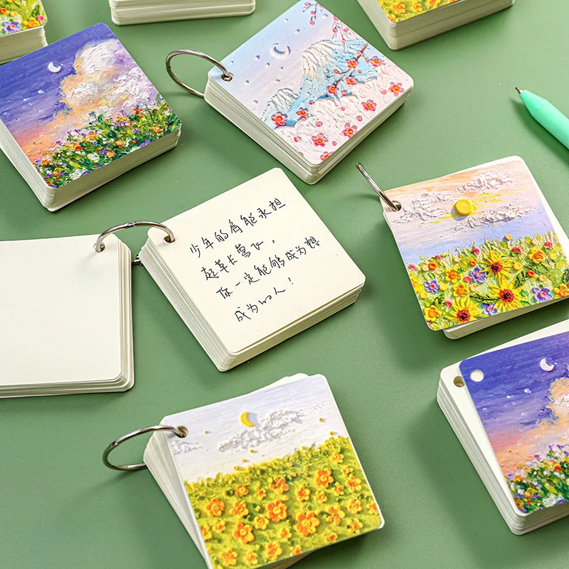 Blank Word Card Handwritten Card Memo Creative Simplicity Note Pad Mini Memo Pad Notebook Portable Flashcards Kawaii Stationery
Blank Word Card Handwritten Card Memo Creative Simplicity Note Pad Mini Memo Pad Notebook Portable Flashcards Kawaii Stationery