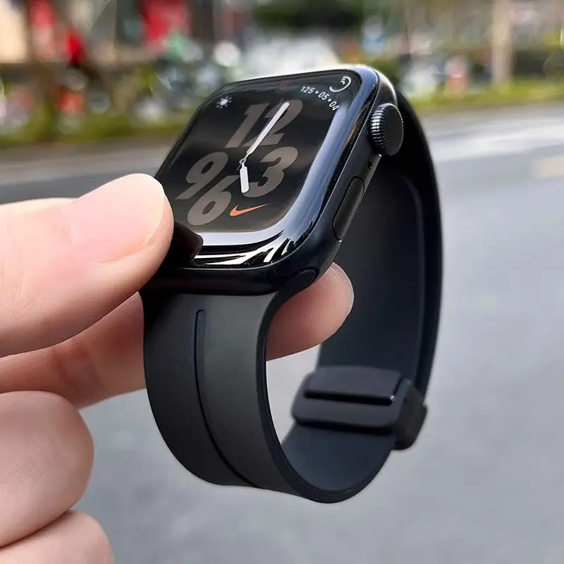 Подходит для ремешка Apple Watch 7987654321, подходит для Iwatch Se, силиконовый ремешок, Спортивная Магнитная Складная пряжка
Подходит для ремешка Apple Watch 7987654321, подходит для Iwatch Se, силиконовый ремешок, Спортивная Магнитная Складная пряжка