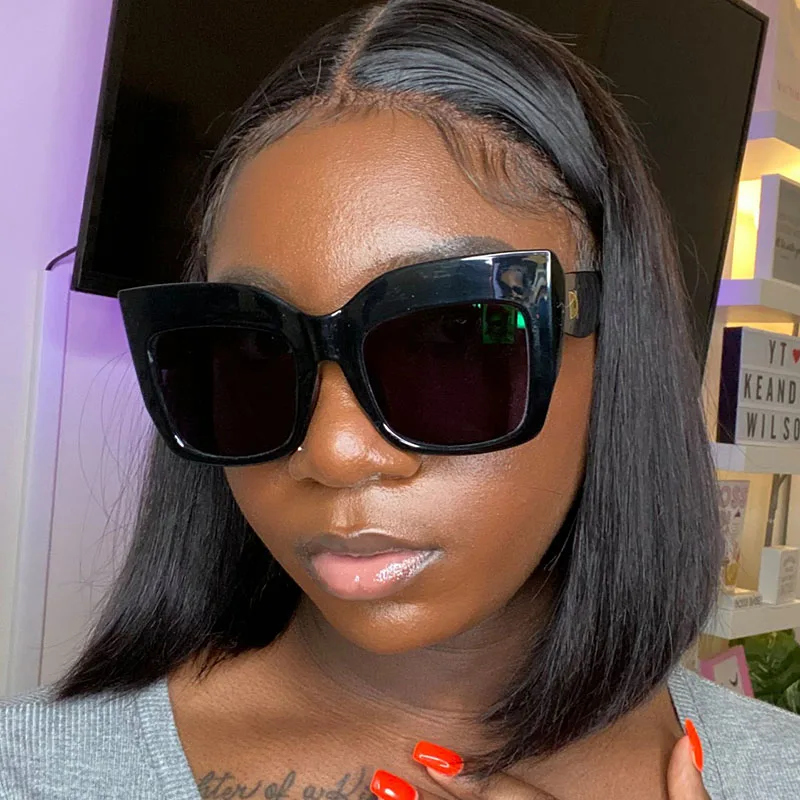 Oversized Square Women's Sunglasses Fashion Brand Big Frame Gradient Sun Glasses Female Rivet Shades UV400 Eyewear Oculos
Oversized Square Women's Sunglasses Fashion Brand Big Frame Gradient Sun Glasses Female Rivet Shades UV400 Eyewear Oculos