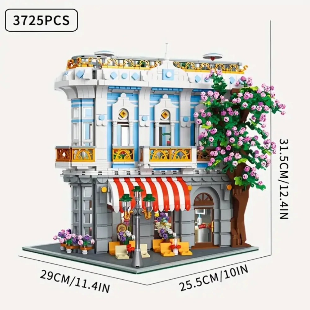 IN stock Creative City Light Sakura Restaurant Building Blocks MOC street view Creative Model Set Bricks Adult Toys IN stock Creative City Light Sakura Restaurant Building Blocks MOC street view Creative Model Set Bricks Adult Toys