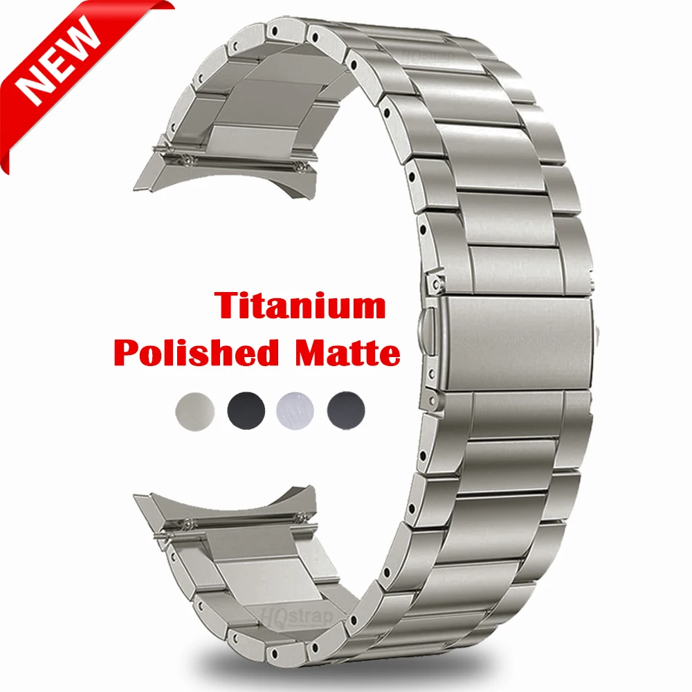 Titanium Metal Strap for Samsung Galaxy Watch 4 40mm 44mm Classic 46mm 42mm Bracelet for Samsung Watch 5 Pro 45mm No Gaps Band
Titanium Metal Strap for Samsung Galaxy Watch 4 40mm 44mm Classic 46mm 42mm Bracelet for Samsung Watch 5 Pro 45mm No Gaps Band