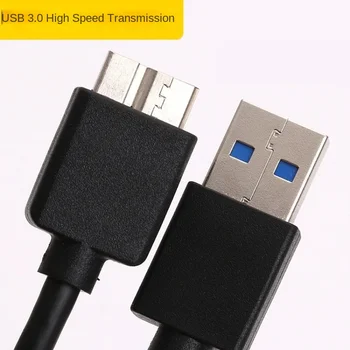 웨스턴 디지털 WD 마이북용 USB 3.0 데이터 케이블 코드, 외장 모바일 하드 디스크 드라이브 데이터 케이블, 0.3 m, 0.5 m, 1m
