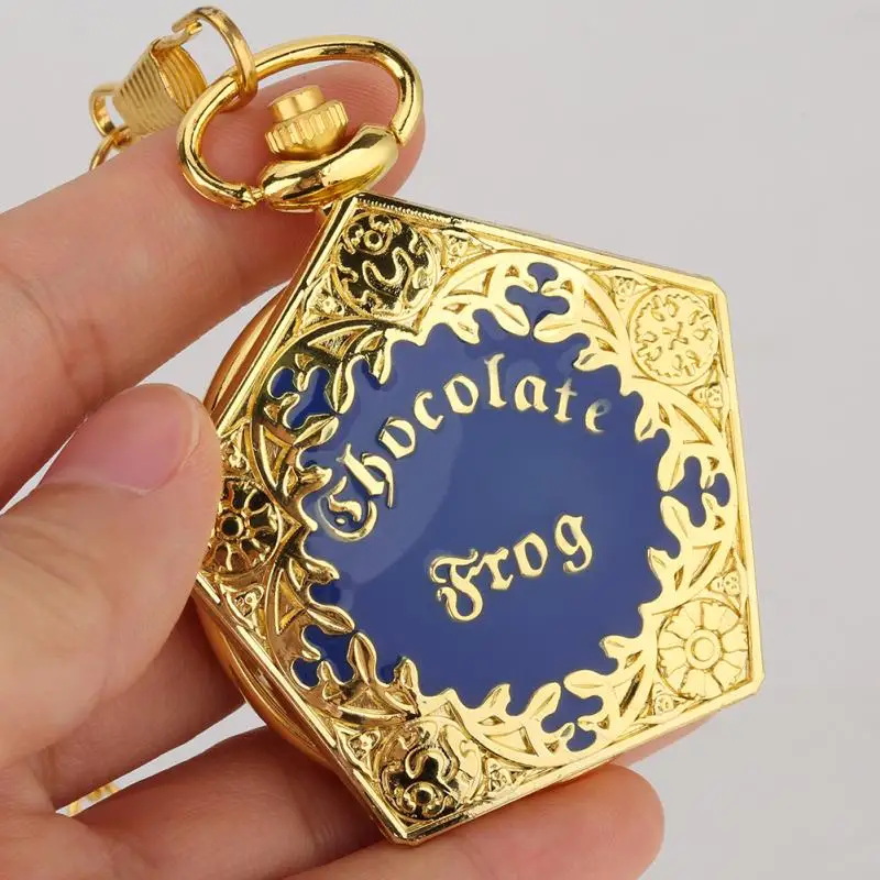 Top Luxury Gold Anything from Trolleys Wizard Magic World Quartz Pocket Watch Cosplay Necklace Pendant Chain Jewelry Male Clock
Top Luxury Gold Anything from Trolleys Wizard Magic World Quartz Pocket Watch Cosplay Necklace Pendant Chain Jewelry Male Clock