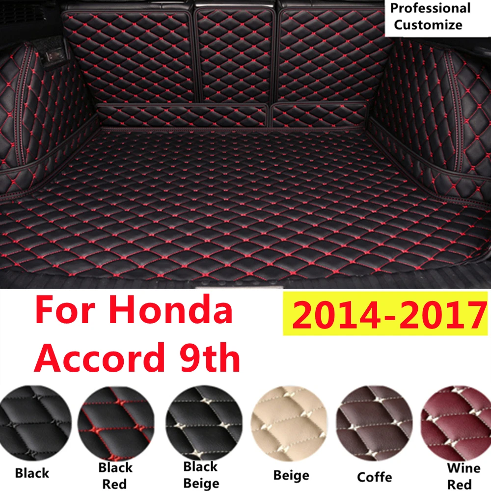 SJ Custom Full Set Fit For Honda Accord 9th 2017 2016-14 Auto Fittings Waterproof Car Trunk Mat Tail Boot Tray Liner Rear Cargo
SJ Custom Full Set Fit For Honda Accord 9th 2017 2016-14 Auto Fittings Waterproof Car Trunk Mat Tail Boot Tray Liner Rear Cargo