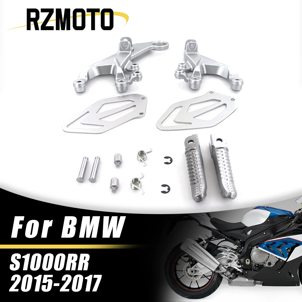 Motorcycle Parts Front Foot Rests Pedal Bracket Assembly Kit For BMW S1000RR S1000 RR S1000-RR 2015-2017
Motorcycle Parts Front Foot Rests Pedal Bracket Assembly Kit For BMW S1000RR S1000 RR S1000-RR 2015-2017