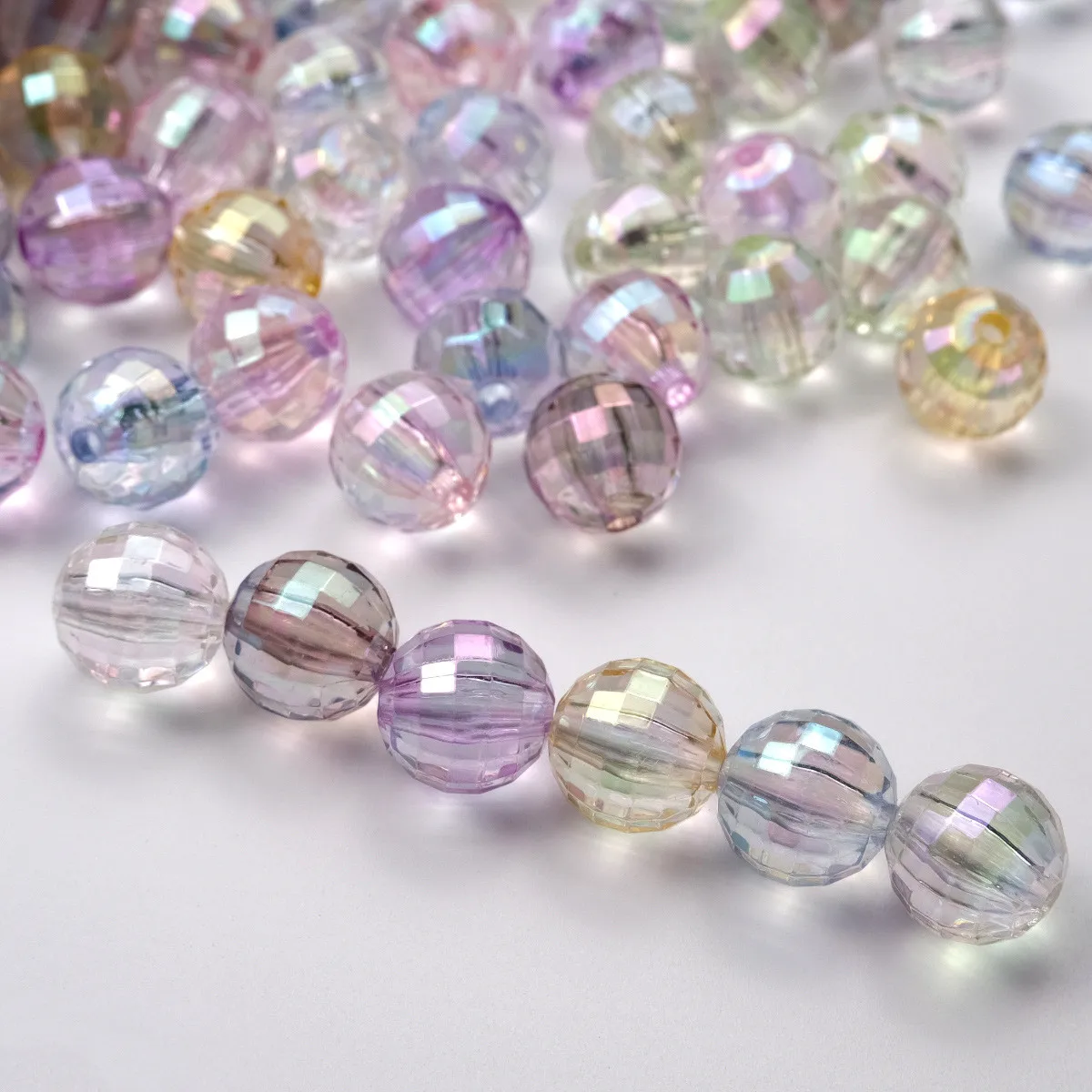 Newest 200pcs 12mm AB Transparent Colors Earth Ball Acrylic Jewelry Beads Ornament Accessory Material Necklace Bracelet Spacers
Newest 200pcs 12mm AB Transparent Colors Earth Ball Acrylic Jewelry Beads Ornament Accessory Material Necklace Bracelet Spacers