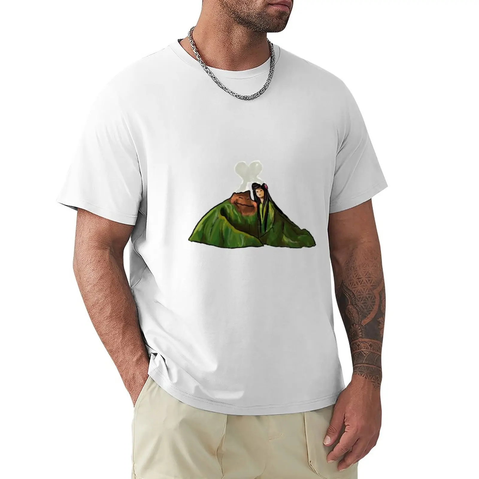 

lava T-Shirt animal prinfor boys kawaii clothes mens t shirts casual stylish