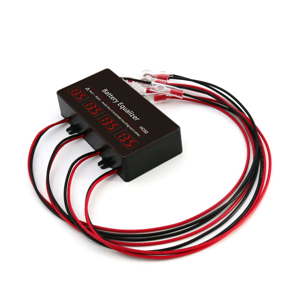 HC02 1*Battery Equalizer PCB+terminal Wire Protection Reverse Tube 0-10A 4-string 450g 50mA(12V) Active Balancing
HC02 1*Battery Equalizer PCB+terminal Wire Protection Reverse Tube 0-10A 4-string 450g 50mA(12V) Active Balancing