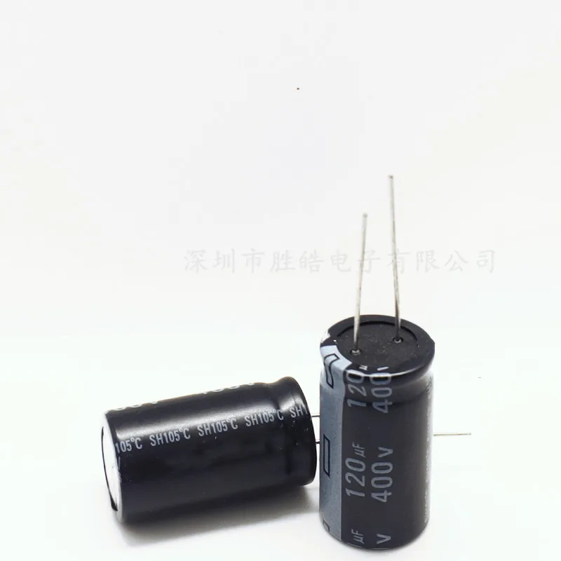 (2PCS) 400V120uF Series 18x36mm High Quality Aluminum Electrolytic Capacitor 400V120uF 
(2PCS) 400V120uF Series 18x36mm High Quality Aluminum Electrolytic Capacitor 400V120uF