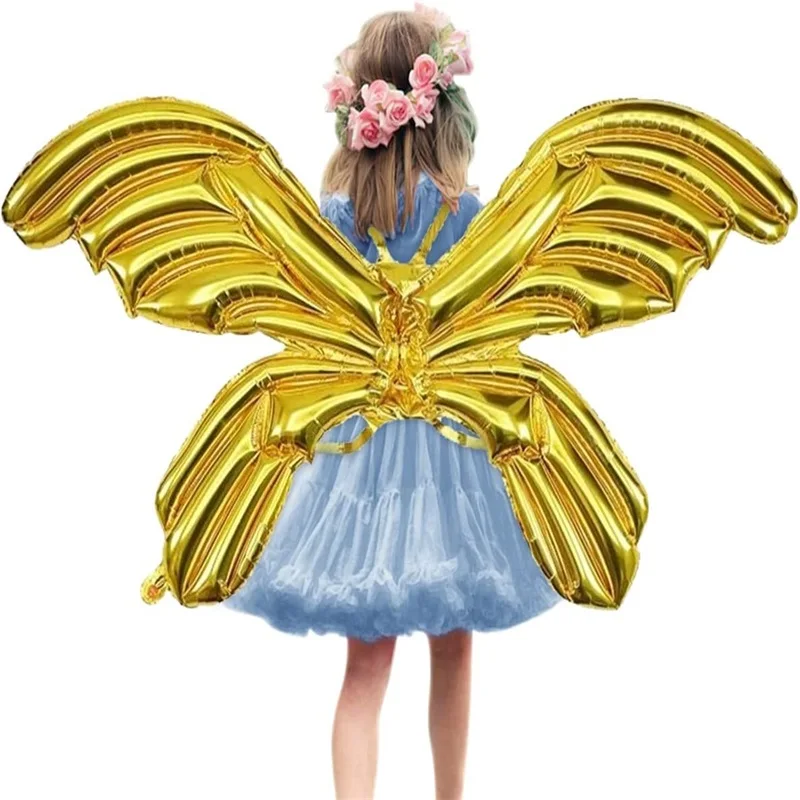 The Large Butterfly Wing Aluminum Foil Balloon Mylar Angel Wing Balloon for Girl's Birthday Party Cosplay Dancing Party Supplies
The Large Butterfly Wing Aluminum Foil Balloon Mylar Angel Wing Balloon for Girl's Birthday Party Cosplay Dancing Party Supplies