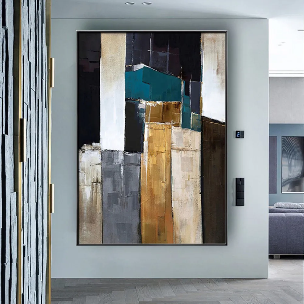 100% hand painted Abstract oil painting on canvas Modern painting decor home wall painting for living room hotel porch Artwork
100% hand painted Abstract oil painting on canvas Modern painting decor home wall painting for living room hotel porch Artwork