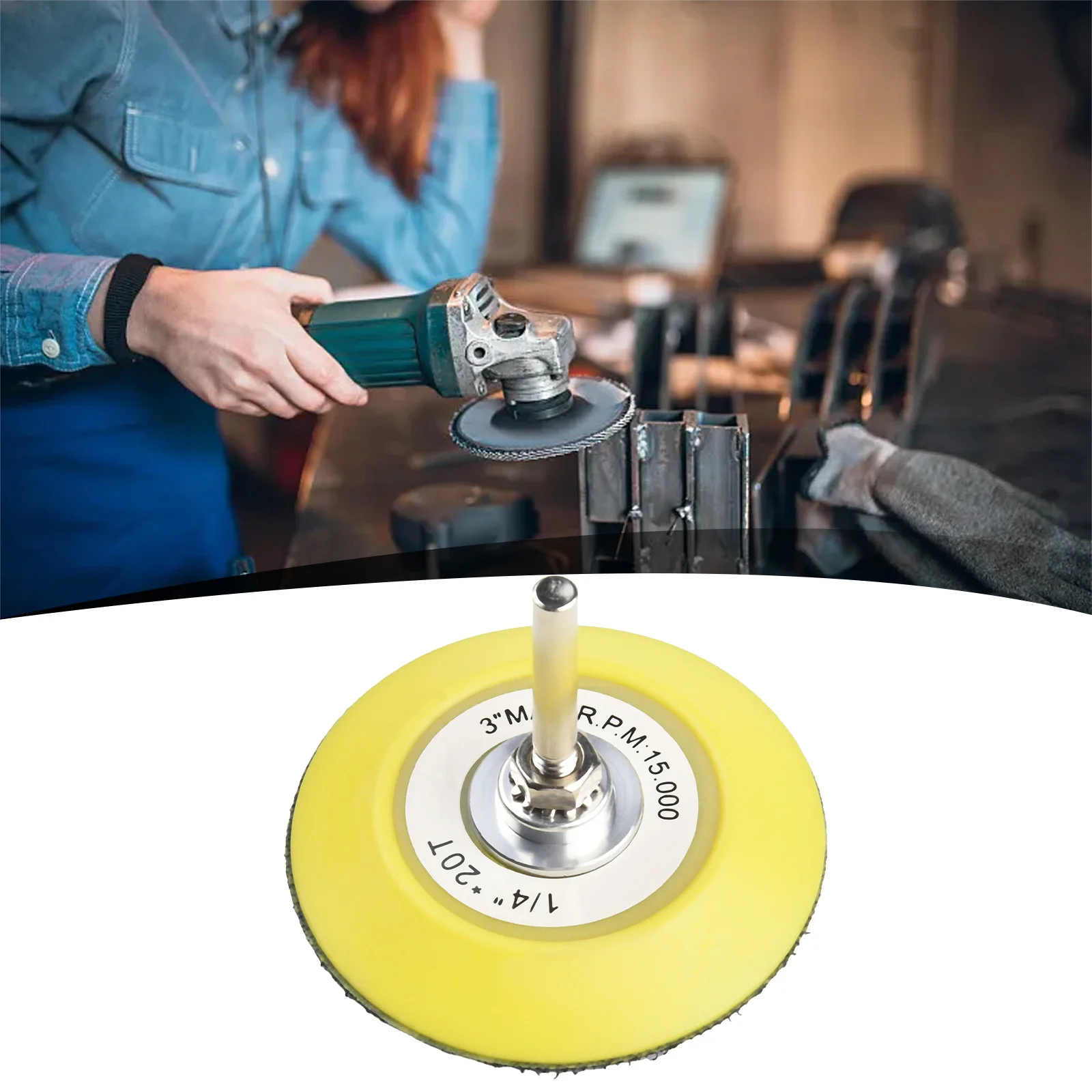 3inch Polishing Sanding Disc Backing Pads Angle Grinder Wheel Sander Disc Auto Polishing Machine Tool Self-adhesive Backing Pad
3inch Polishing Sanding Disc Backing Pads Angle Grinder Wheel Sander Disc Auto Polishing Machine Tool Self-adhesive Backing Pad