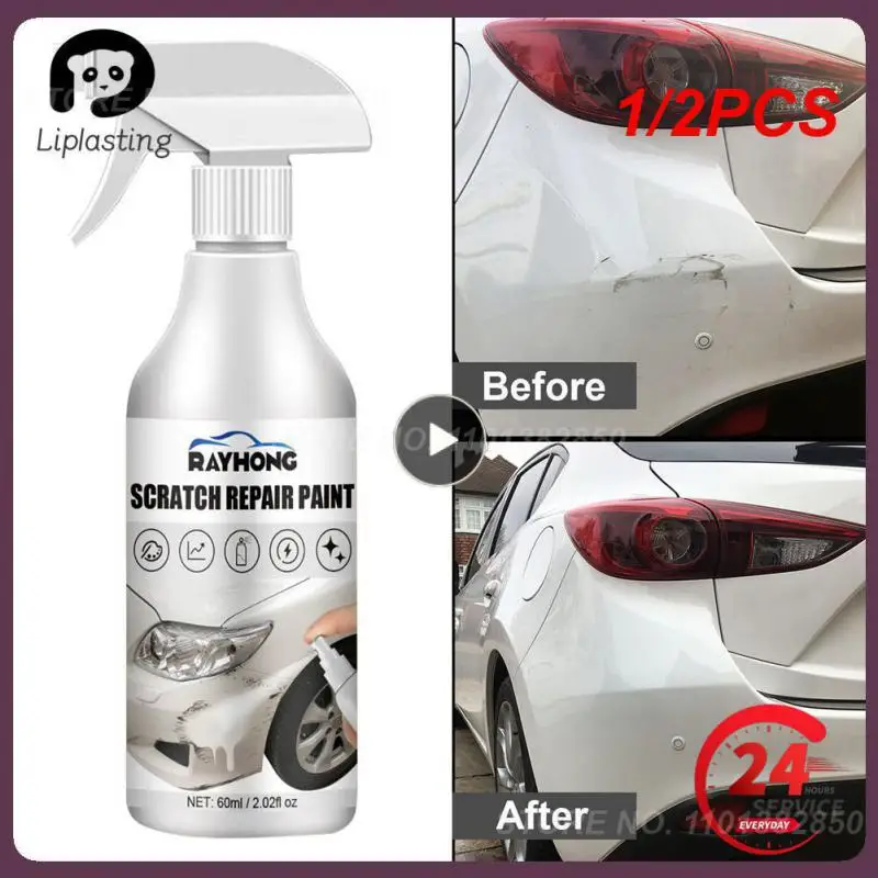 1/2PCS Car Scratch Repair Spray Black & White Car Scratch Removal Paint Spray Car Restoring Scratch Repair Polishing Agent Car
1/2PCS Car Scratch Repair Spray Black & White Car Scratch Removal Paint Spray Car Restoring Scratch Repair Polishing Agent Car