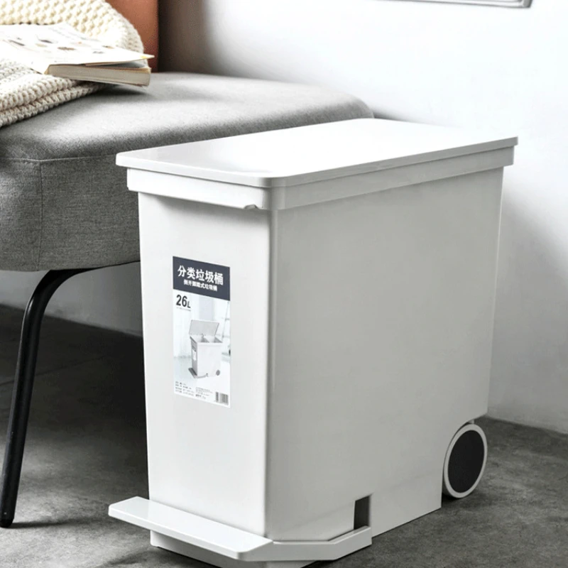 Plastic Bucket Trash Can Double Bin Automatic Toilet Waste Bin Recycling Home Office Storage Narrow Lixeira Rubbish Bin YH5LJT
Plastic Bucket Trash Can Double Bin Automatic Toilet Waste Bin Recycling Home Office Storage Narrow Lixeira Rubbish Bin YH5LJT