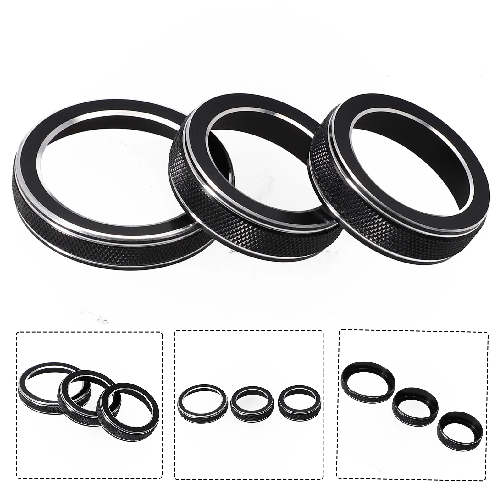 3pcs Air Conditioning Volume Radio Button Knob CD Switch Knob Car Black A/C Radio Switch Trim Cover For Jeep Grand For Cherokee
3pcs Air Conditioning Volume Radio Button Knob CD Switch Knob Car Black A/C Radio Switch Trim Cover For Jeep Grand For Cherokee