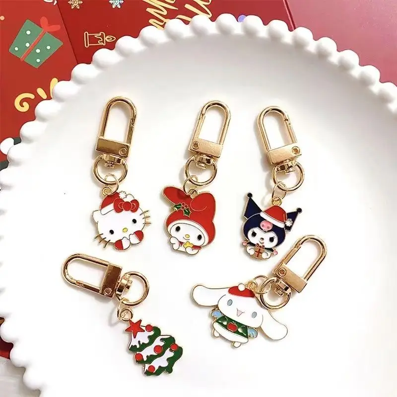 Kawaii Sanrio Hello Kitty My Melody Cinnamoroll Metal Keychain Couple Accessories School Bag Pendant Cute Christmas Present
Kawaii Sanrio Hello Kitty My Melody Cinnamoroll Metal Keychain Couple Accessories School Bag Pendant Cute Christmas Present