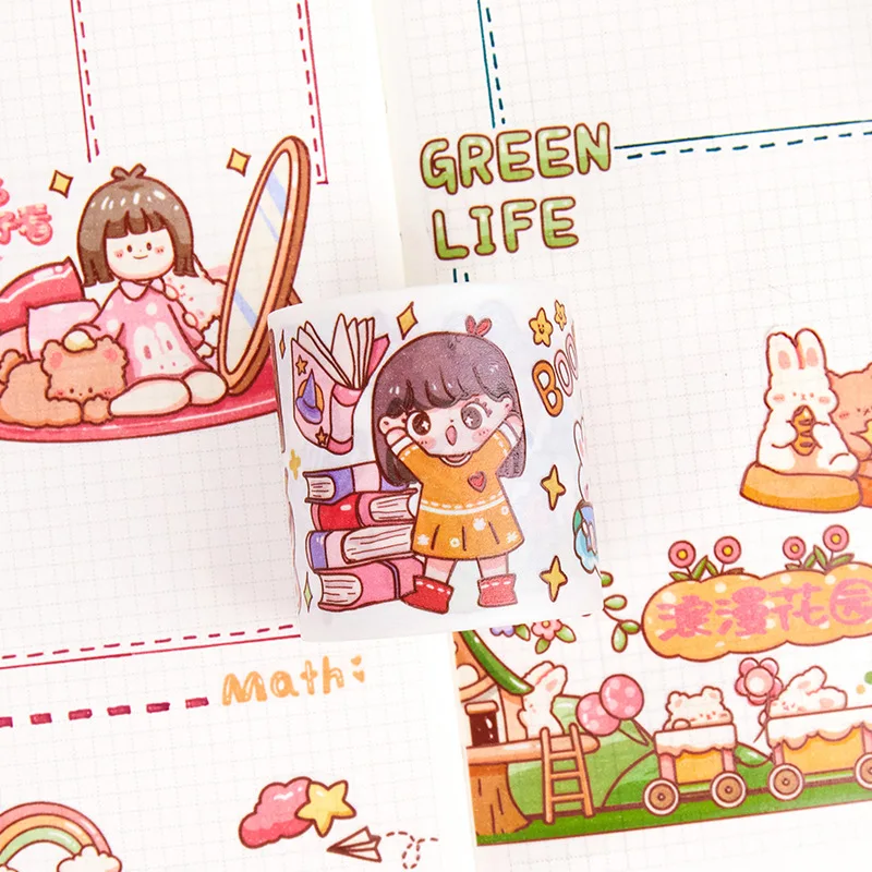 Декоративная наклейка Kawaii для девочек, для ежедневной носки, клейкая лента для скрапбукинга маслом, календарь, подарок
Декоративная наклейка Kawaii для девочек, для ежедневной носки, клейкая лента для скрапбукинга маслом, календарь, подарок