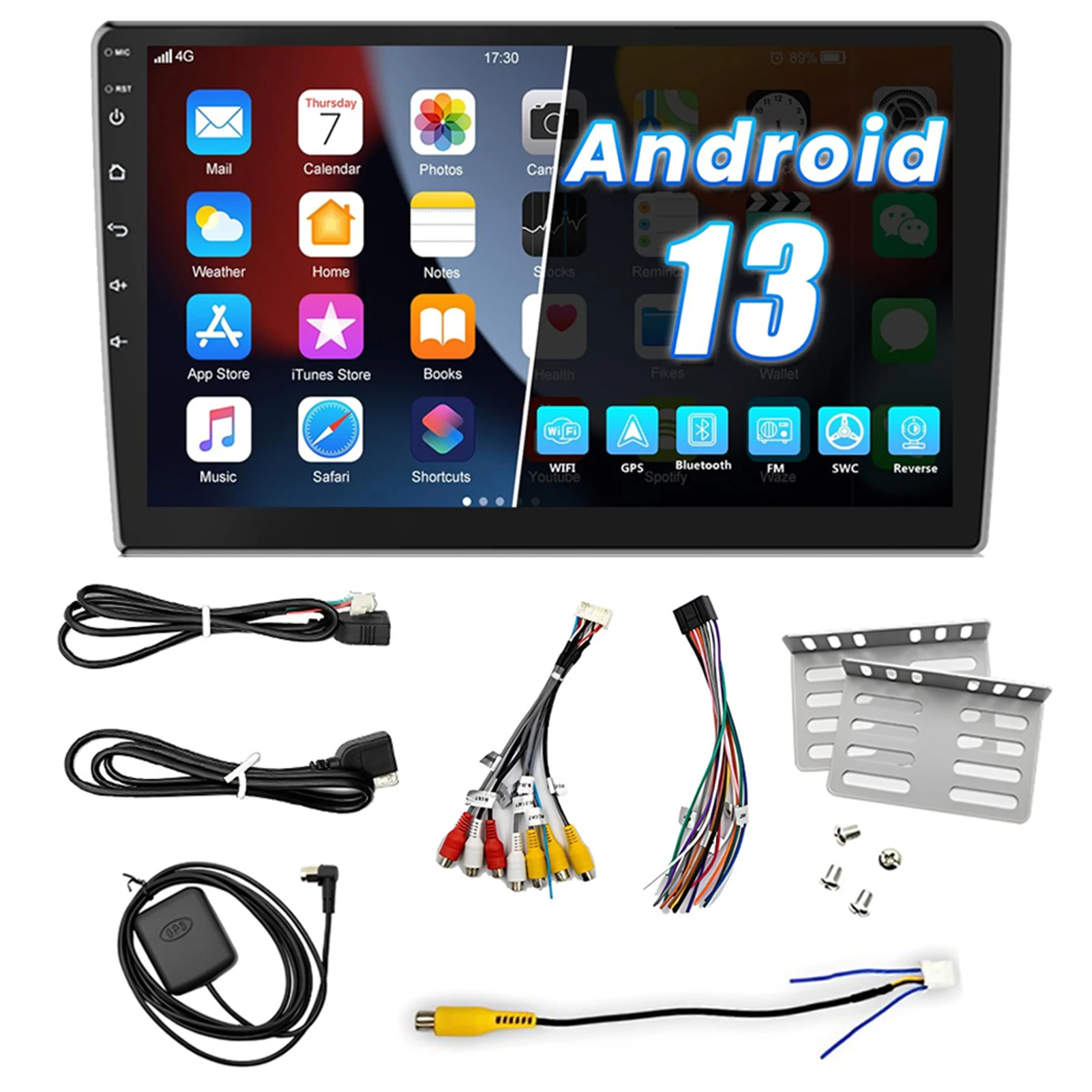 Android 13 2+32G 10.1Inch Full Touch Screen Single Din Car Stereo Radio Car Stereo Radio Bluetooth
Android 13 2+32G 10.1Inch Full Touch Screen Single Din Car Stereo Radio Car Stereo Radio Bluetooth