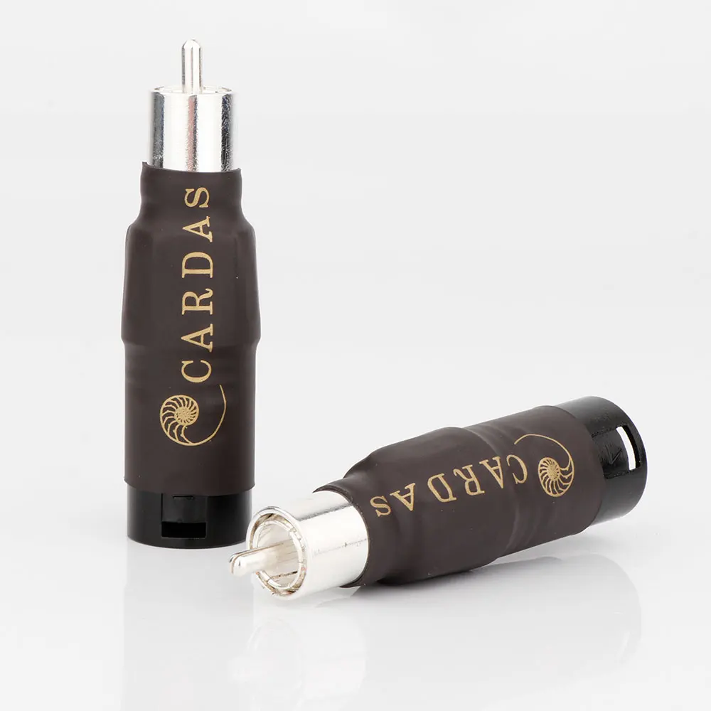 Cardas XLR 3 Pin Female/Male to RCA Male Audio Jack Adapter Plug Connector XLR to RCA Silver Plate Plug
Cardas XLR 3 Pin Female/Male to RCA Male Audio Jack Adapter Plug Connector XLR to RCA Silver Plate Plug