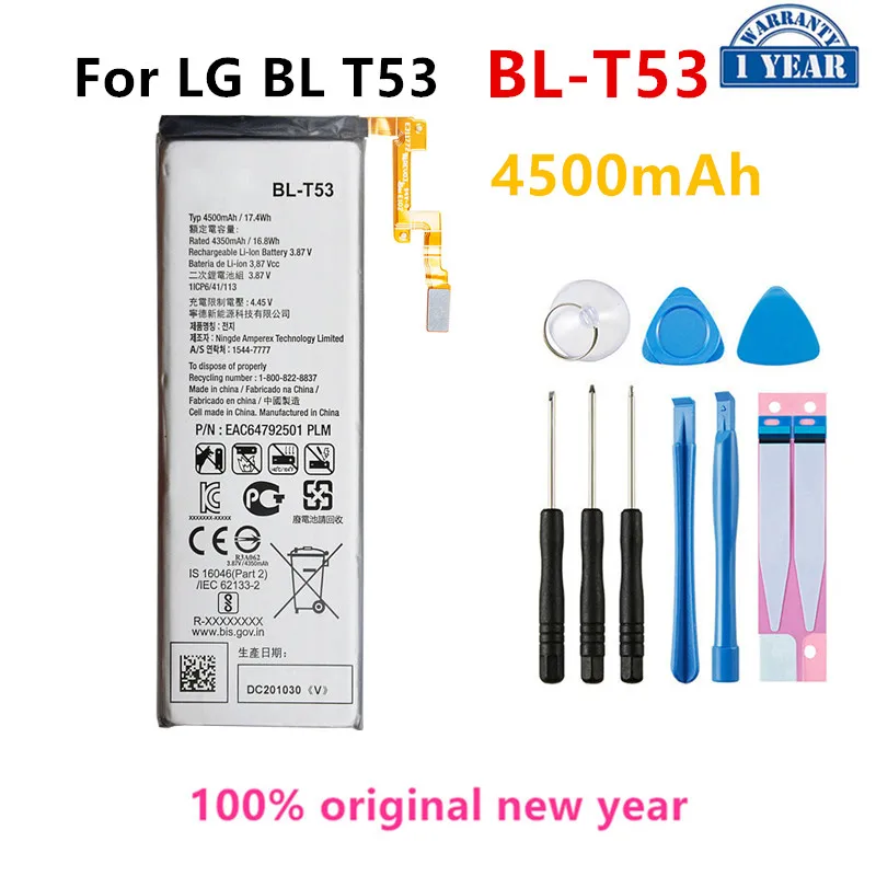 

Original BL-T53 4500mAh Battery ForLG BL T53 BL T53 Mobile phone Batteries+Tools