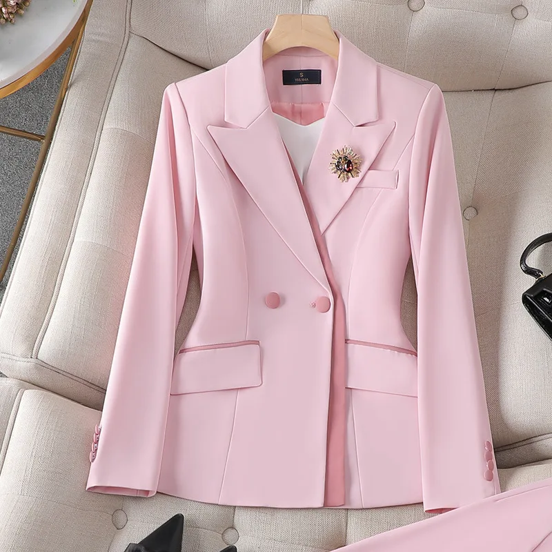 ZJYT Elegant Color Block Blazers for Women Turn Down Collar Office Work Jacket Coat Plus Size Outerwear Korean Style Veste Femme
ZJYT Elegant Color Block Blazers for Women Turn Down Collar Office Work Jacket Coat Plus Size Outerwear Korean Style Veste Femme