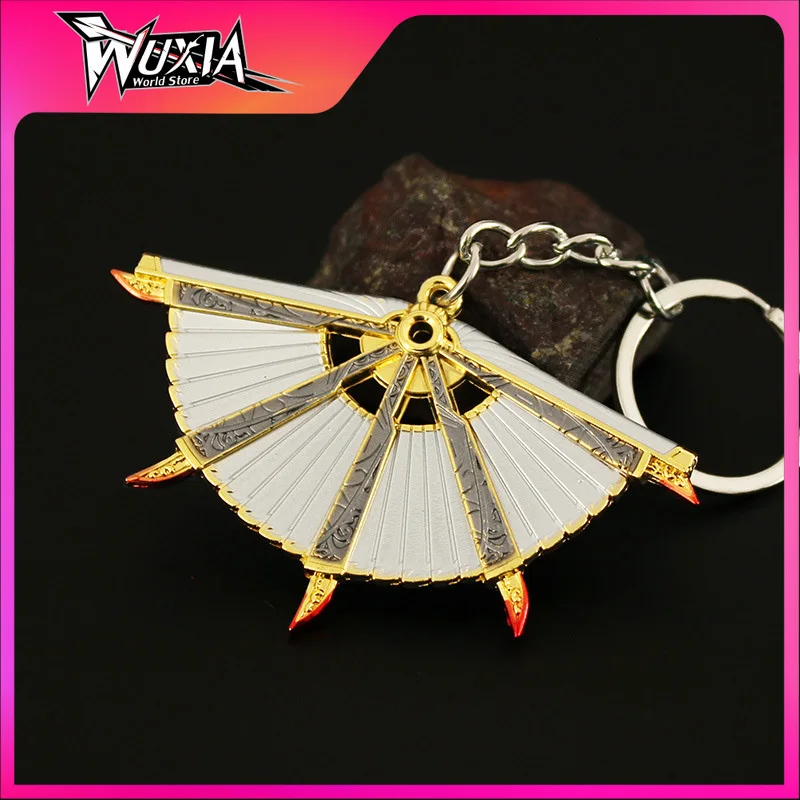 Apex Legends Loba Andrade Awesome Fan 7cm Keychain Heirloom Weapon Game Metal Material Game Peripheral Model Gifts Toys for Boys
Apex Legends Loba Andrade Awesome Fan 7cm Keychain Heirloom Weapon Game Metal Material Game Peripheral Model Gifts Toys for Boys