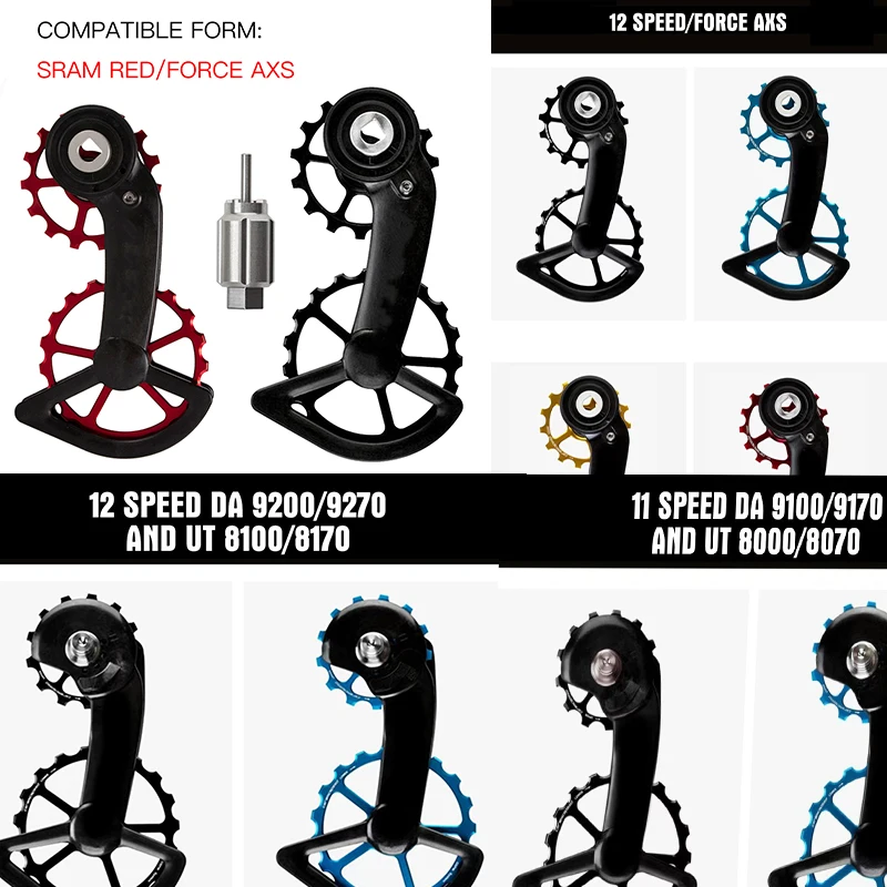Racefiets Cs Carbon Fiber Keramiek Lager Gids Wiel Rear Pulley Voor Shimano 105/R7000 R8000/R8050/r9100/R9150SS Transmissie
Racefiets Cs Carbon Fiber Keramiek Lager Gids Wiel Rear Pulley Voor Shimano 105/R7000 R8000/R8050/r9100/R9150SS Transmissie