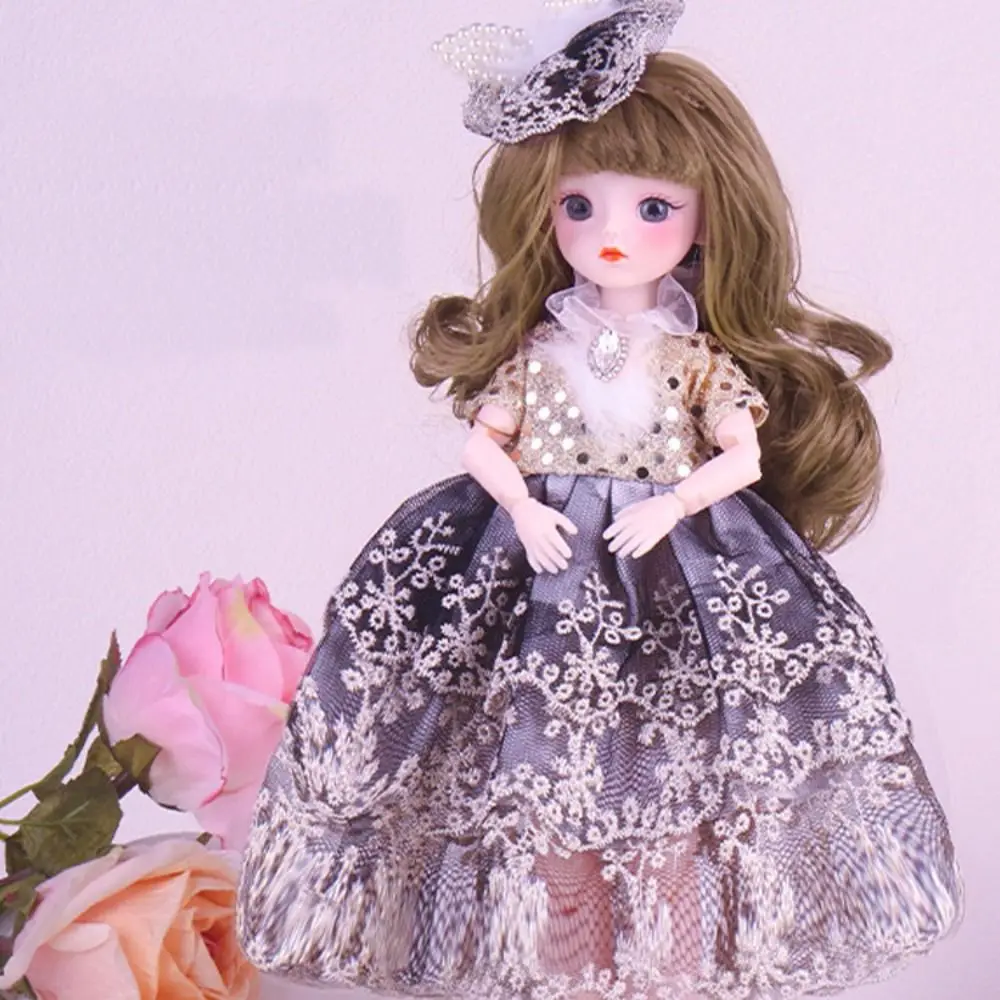 Beautiful 30cm Dress Up Doll BJD Cute Kawaii BJD Movable Joint Doll Toys Glasses 1/6 Doll Skirt Gift
Beautiful 30cm Dress Up Doll BJD Cute Kawaii BJD Movable Joint Doll Toys Glasses 1/6 Doll Skirt Gift