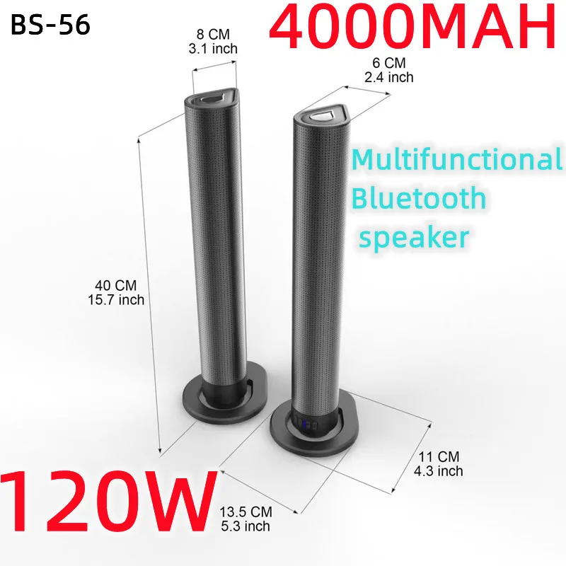 BS-56 120 Вт ТВ Bluetooth колонки HDMI/AUX/BT/OPT соединения звуковые панели с 2-в-1 съемный домашний кинотеатр Shengba звуковая система
BS-56 120 Вт ТВ Bluetooth колонки HDMI/AUX/BT/OPT соединения звуковые панели с 2-в-1 съемный домашний кинотеатр Shengba звуковая система