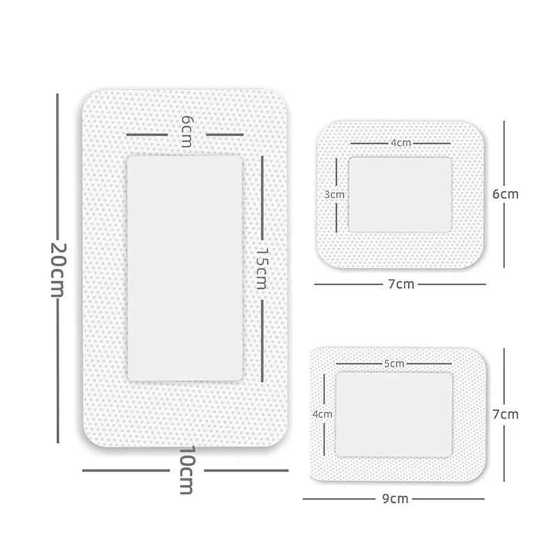 10Pcs Sterile Dressing Waterproof Breathable Cushion Adhesive Plaster Wound Hemostasis Sticker First Aid Bandage Emergency Kit
10Pcs Sterile Dressing Waterproof Breathable Cushion Adhesive Plaster Wound Hemostasis Sticker First Aid Bandage Emergency Kit