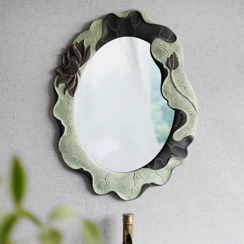 Vanity Bathroom Mirror Full Body Makeup Shaving Interior Large Wall Mirror Pocket Cosmetic Toilet Miroir Salle De Bain Miroir
Vanity Bathroom Mirror Full Body Makeup Shaving Interior Large Wall Mirror Pocket Cosmetic Toilet Miroir Salle De Bain Miroir