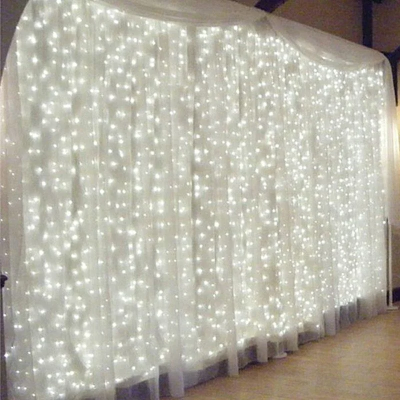 3M LED Curtain Garland USB String Lights Fairy Festoon With Remote Christmas Wedding Holiday New Year Decoration 2024 for Home
3M LED Curtain Garland USB String Lights Fairy Festoon With Remote Christmas Wedding Holiday New Year Decoration 2024 for Home
