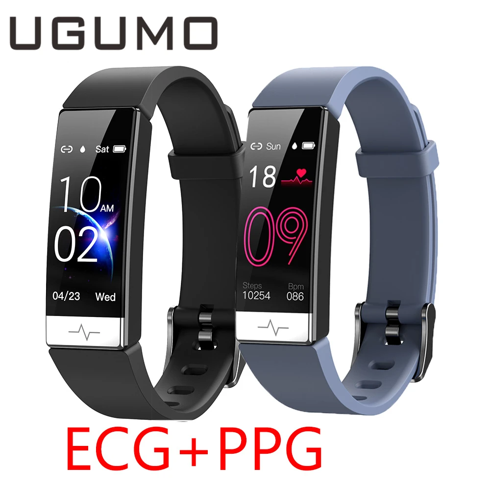 

UGUMO Y91 Smart Bracelet ECG+PPG+HRV Heart Rate Monitor Blood Pressure Monitoring Sleep Fitness Tracker Health Smart Watch