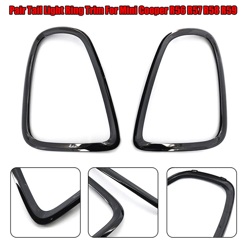 2Pcs for BMW Mini Cooper R56 R57 R58 R59 2007-2011 2012 2013 Car Tail Light Trim Ring Bezel Cover 51132296296 Auto Accessories
2Pcs for BMW Mini Cooper R56 R57 R58 R59 2007-2011 2012 2013 Car Tail Light Trim Ring Bezel Cover 51132296296 Auto Accessories