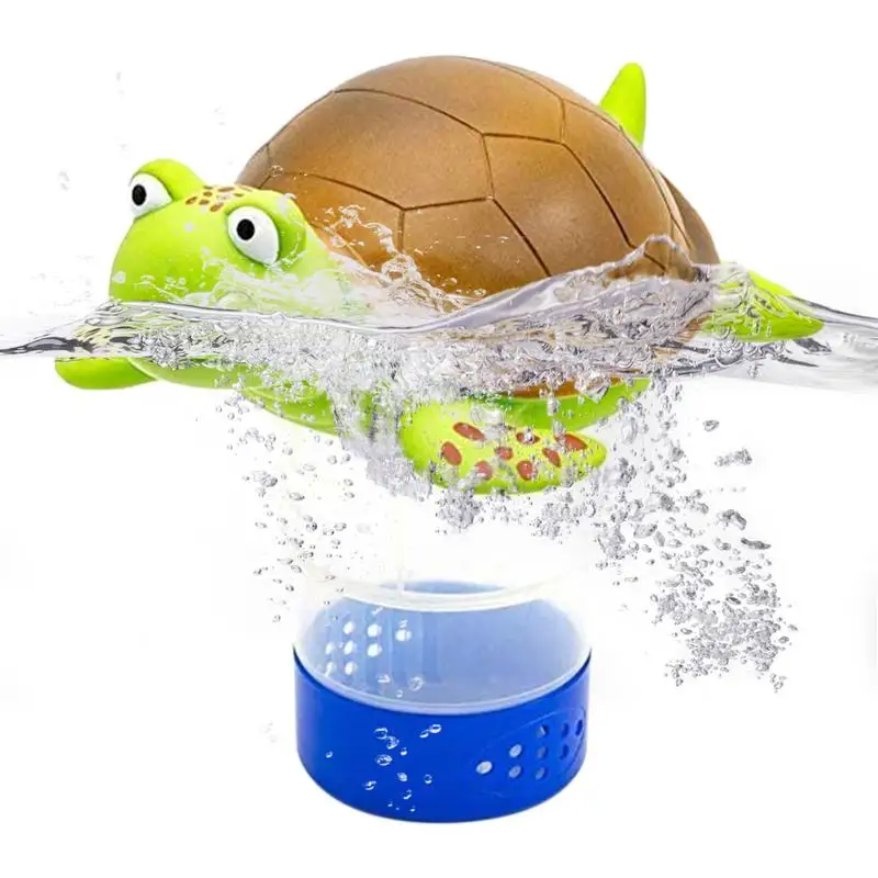 

Pool Chlorinator Floating Pool Chlorine Tablet Floater Turtle Chlorine Float For 1 And 3 Inch Tablets Chlorine Pool Floater For