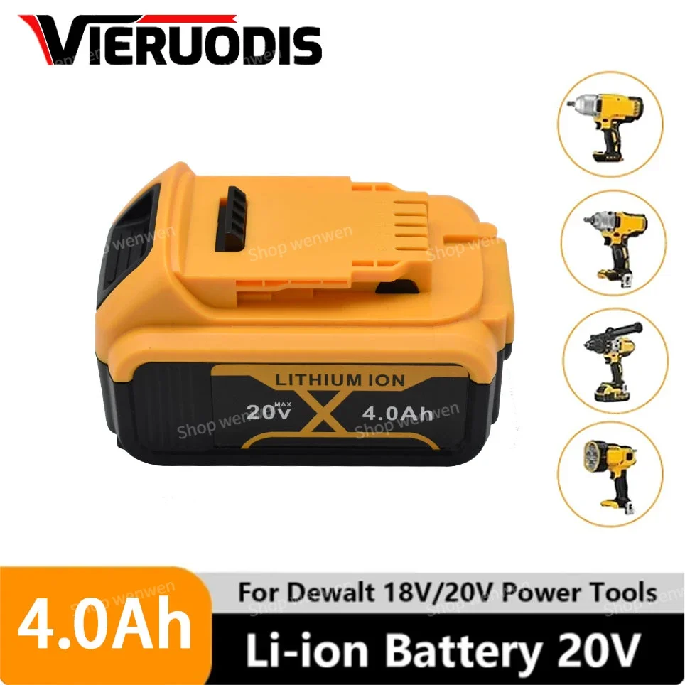 For Dewalt 20V Battery 4.0Ah Replacement Battery For Dewalt DCB200 Rechargeable DCB206 DCB207 DCB204 Power Tool Battery
For Dewalt 20V Battery 4.0Ah Replacement Battery For Dewalt DCB200 Rechargeable DCB206 DCB207 DCB204 Power Tool Battery