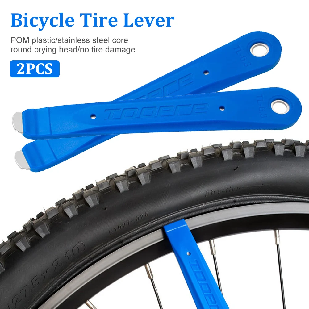 2PCS Bicycle Tire Lever Tire Removal Tools Pry Bar Tyre Spoon Ultralight MTB Road Bike Wheel Repair Tools Cycling Accessories
2PCS Bicycle Tire Lever Tire Removal Tools Pry Bar Tyre Spoon Ultralight MTB Road Bike Wheel Repair Tools Cycling Accessories