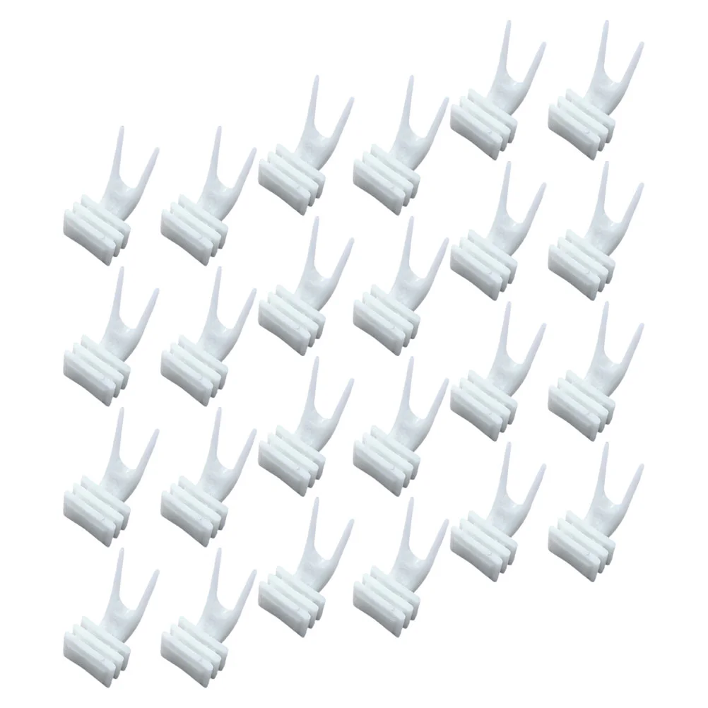 50 Pcs Bird Accessories for Cages Parrot Vegetable Fork Foraging Pet Food Holder Feeder Plastic
50 Pcs Bird Accessories for Cages Parrot Vegetable Fork Foraging Pet Food Holder Feeder Plastic