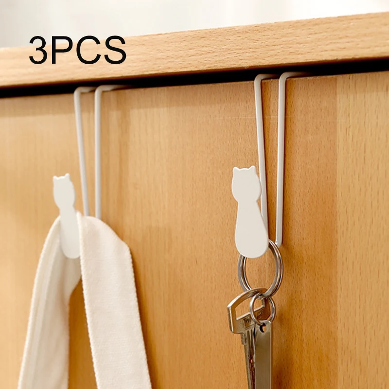 3pcs Iron Kitchen Cabinet Hook Kitchen Door Back Hook Clothes Hook Cabinet Door Home Accessories organiseurs de rangement cocina
3pcs Iron Kitchen Cabinet Hook Kitchen Door Back Hook Clothes Hook Cabinet Door Home Accessories organiseurs de rangement cocina