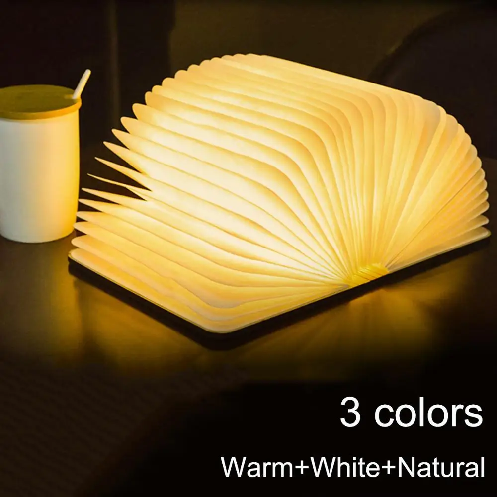 T20 Portable 3 Colors 3D Creative LED Book Night Light Wooden USB Rechargeable Magnetic Foldable Desk Table Lamp Home Decoration
T20 Portable 3 Colors 3D Creative LED Book Night Light Wooden USB Rechargeable Magnetic Foldable Desk Table Lamp Home Decoration