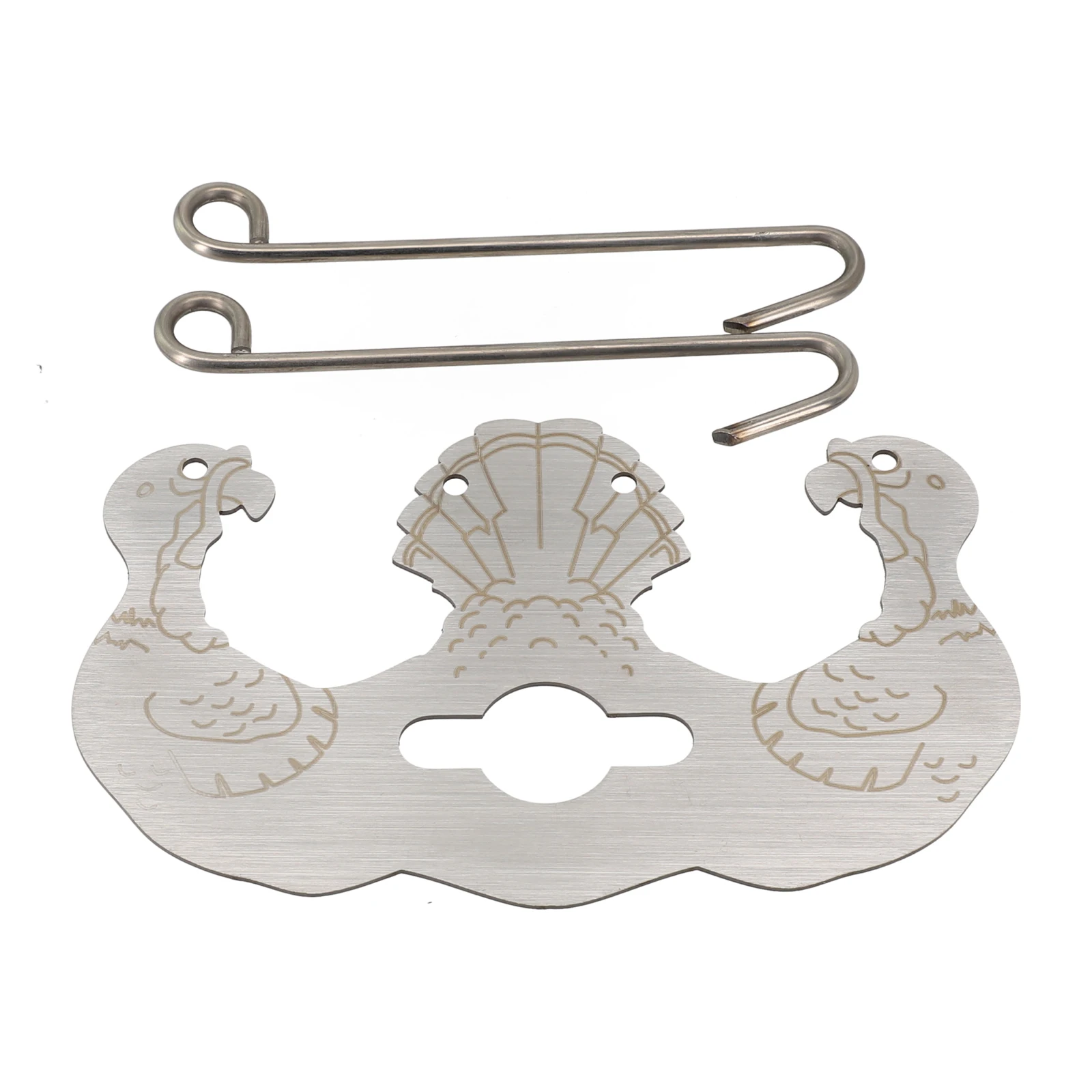 Stainless Steel Turbo Trusser For Chicken Or Turkey Effortless Rotisserie Cooking BBQ Tool Say Goodbye To Slippery Hands
Stainless Steel Turbo Trusser For Chicken Or Turkey Effortless Rotisserie Cooking BBQ Tool Say Goodbye To Slippery Hands