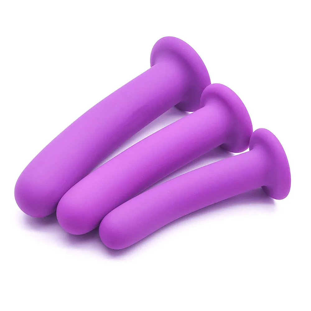 3pcs/Set Anal Plug Solid Silicone Anal Dildos For Women Men Sex Toys Beginning Butt Plug With Suction Cup Prostate Massage 3pcs/Set Anal Plug Solid Silicone Anal Dildos For Women Men Sex Toys Beginning Butt Plug With Suction Cup Prostate Massage