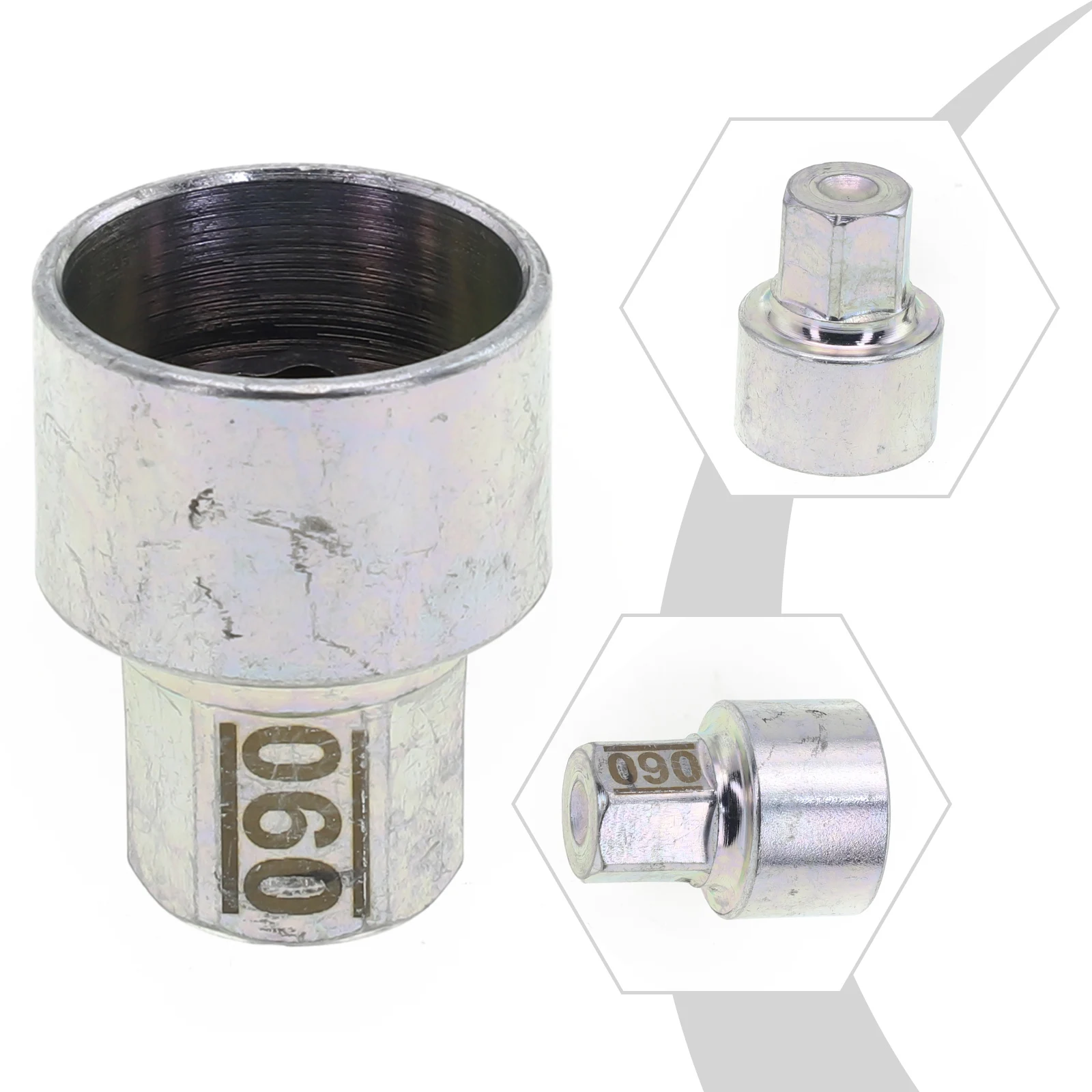 1PCS Car Wheel Anti-theft Nut For BMW 3 5 7 Series 2.9x3.6cm Vehicle Wheel Lock Lug Nut Wear-resistant Accessories Silver
1PCS Car Wheel Anti-theft Nut For BMW 3 5 7 Series 2.9x3.6cm Vehicle Wheel Lock Lug Nut Wear-resistant Accessories Silver