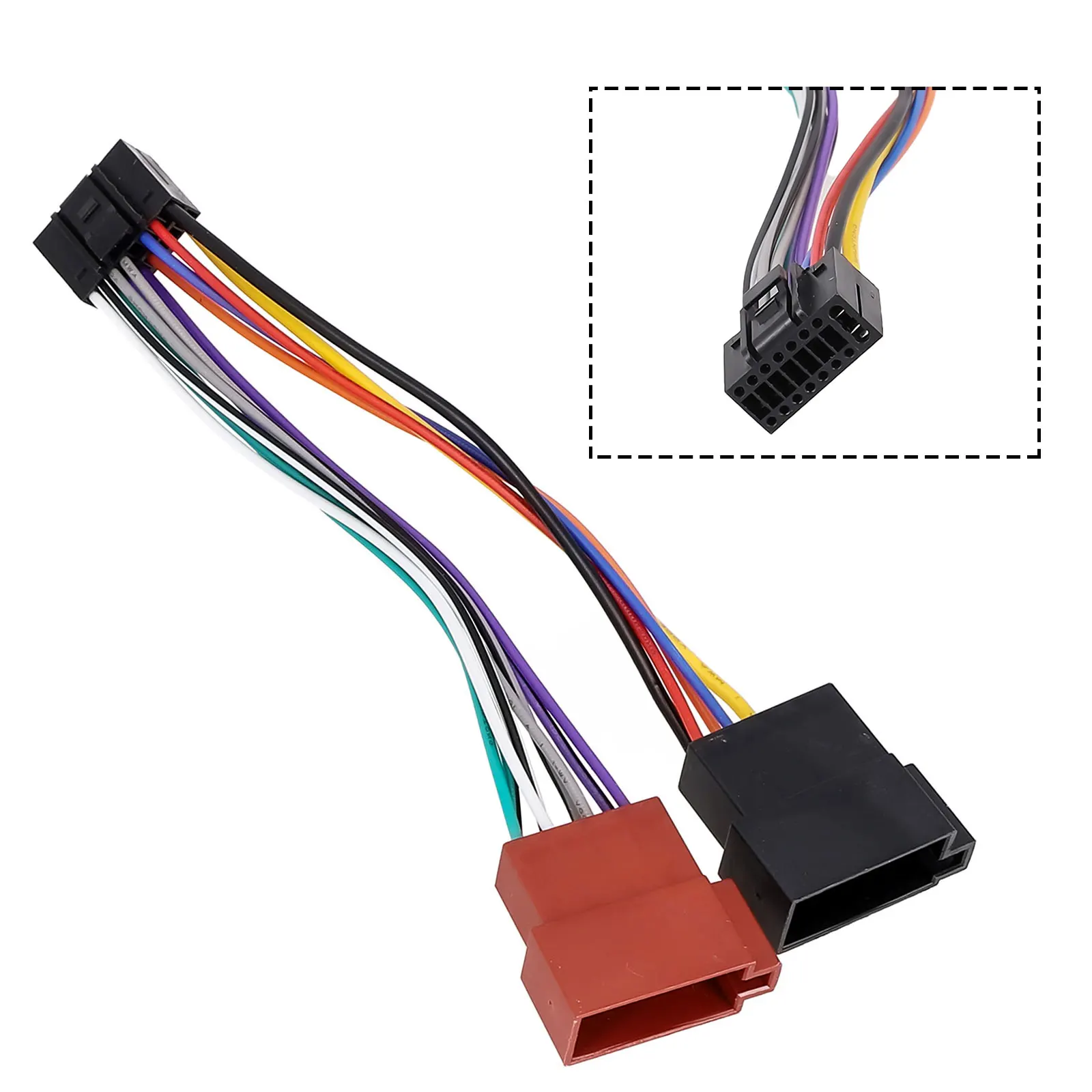 Connector ISO Standard Harness For Audio Car Accessories For Kenwood Parts Plastic Radio Replacement 160x40x25 Mm
Connector ISO Standard Harness For Audio Car Accessories For Kenwood Parts Plastic Radio Replacement 160x40x25 Mm