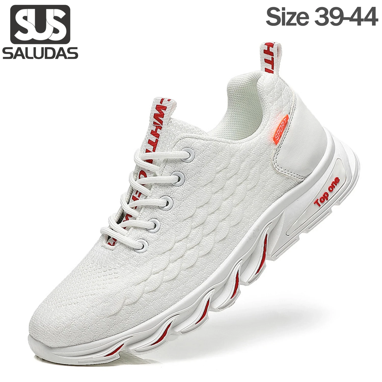 SALUDAS Knitting Running Shoes Trendy Sneaker Non-Slip Wear-Resistant Outdoor Casual Shoes Men Sneaker Comfortable Tennis Shoes
SALUDAS Knitting Running Shoes Trendy Sneaker Non-Slip Wear-Resistant Outdoor Casual Shoes Men Sneaker Comfortable Tennis Shoes