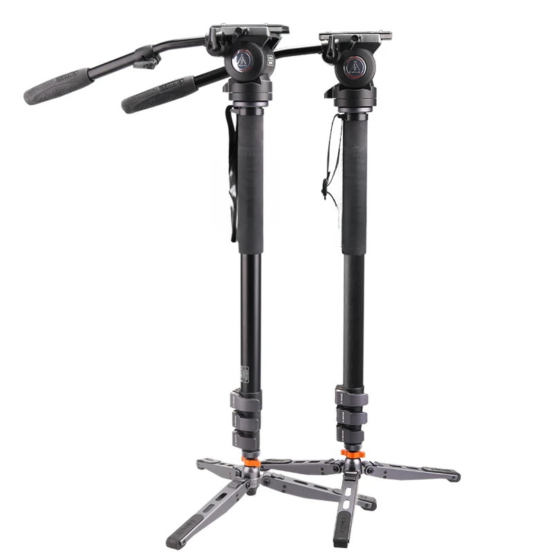MC800K Monopod Hydraulic Damping Pan Tilt SLR Carbon Fiber Monopod Bracket DSLR Camera Single Leg
MC800K Monopod Hydraulic Damping Pan Tilt SLR Carbon Fiber Monopod Bracket DSLR Camera Single Leg