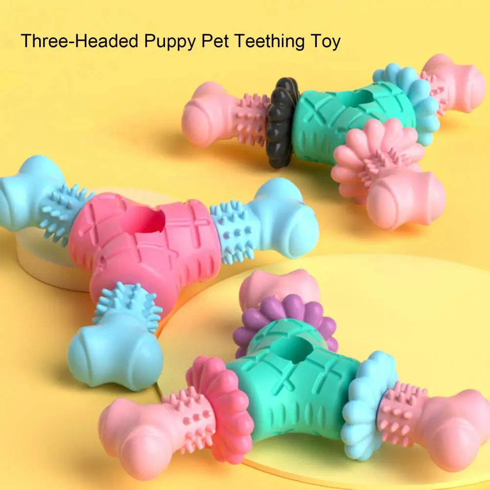 Dog Chew Toy Bite Resistant Relieve Boredom TPR Triangle Bone Puppy Pet Interactive Toy Pet Supplies Interactive Pet Chew Toys
Dog Chew Toy Bite Resistant Relieve Boredom TPR Triangle Bone Puppy Pet Interactive Toy Pet Supplies Interactive Pet Chew Toys